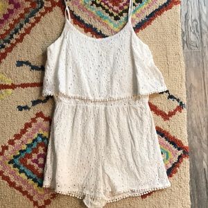 White romper